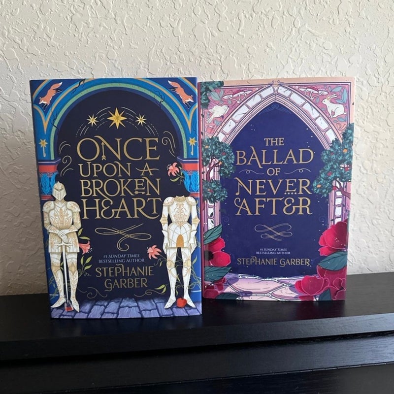 Once Upon a Broken Heart & The Ballad of Never After UK Hardcover Editions