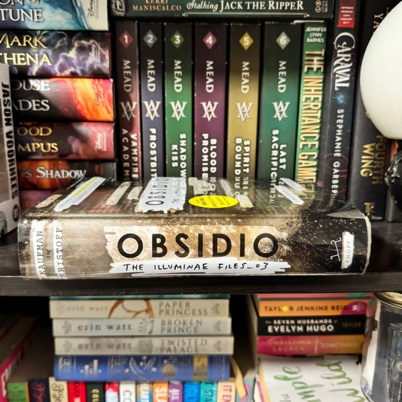 Obsidio B&N Special Edition with poster 