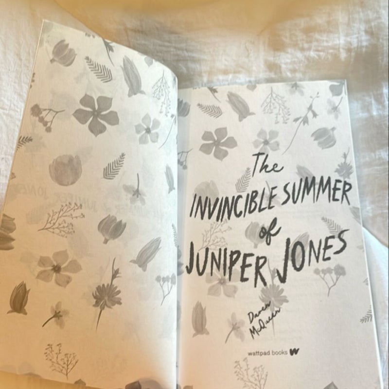 The Invincible Summer of Juniper Jones