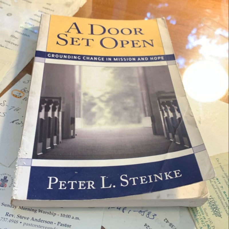 A Door Set Open