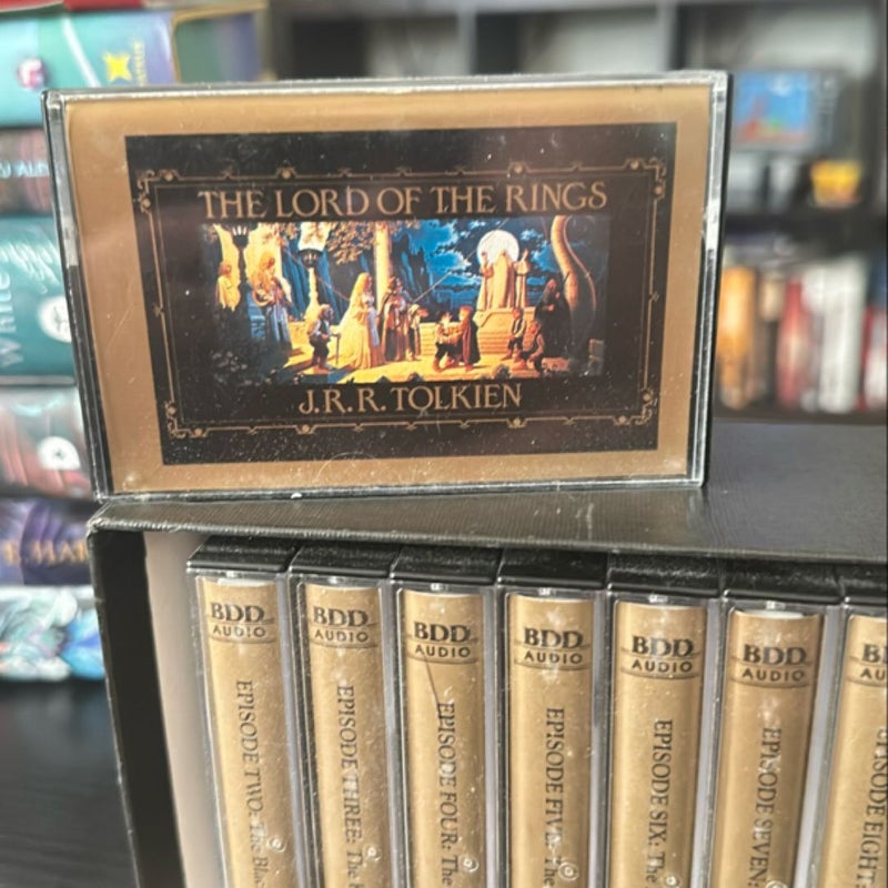 1981 Lord of the Rings full audio cassette 