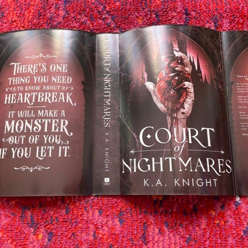 Court of Nightmares - Darkly Bookish Box with goodies 