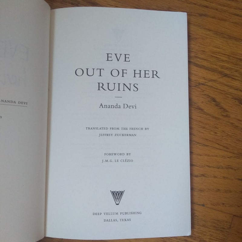 Eve Out of Her Ruins