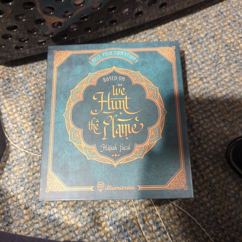 We hunt the flame bookosh puzzle