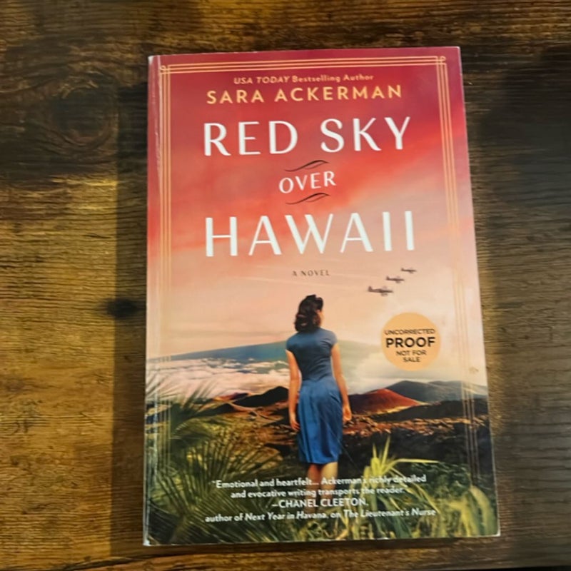 Red sky over Hawaii (arc) ❄️