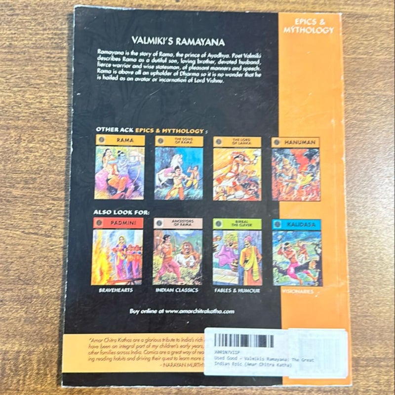 Valmiki’s Ramayana