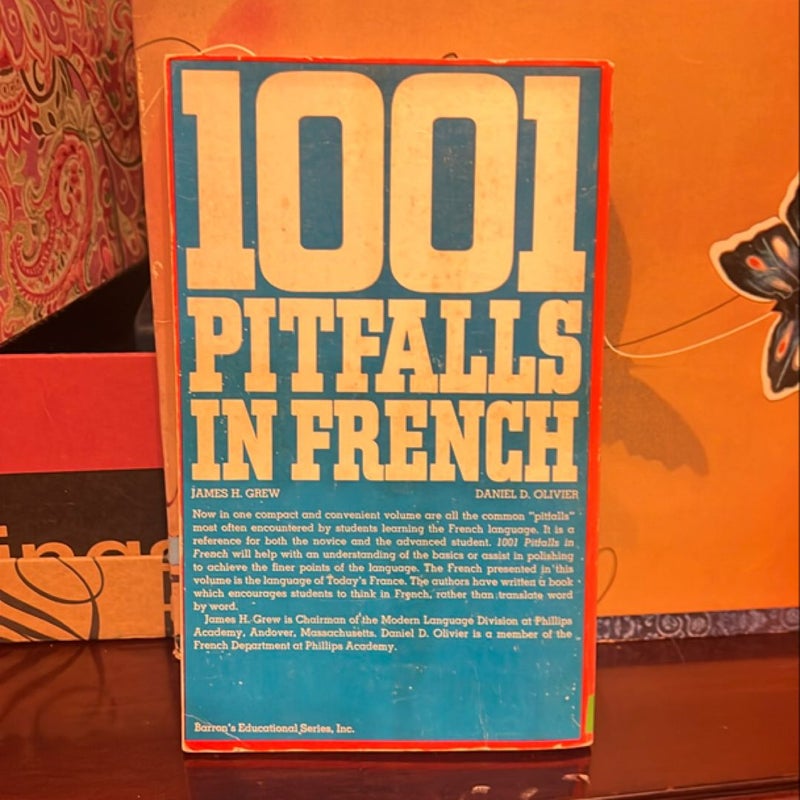 1001 Pitfalls in French 