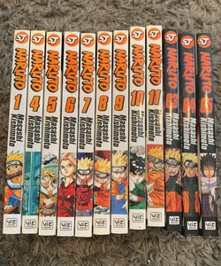 Naruto, Vol. 1,4-11,63-65