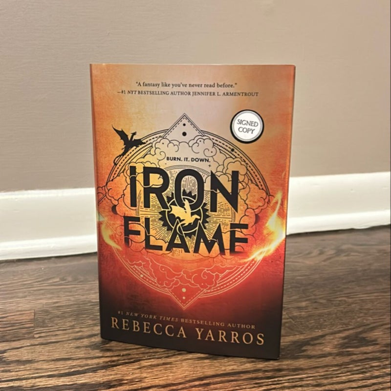 Iron Flame SIGNED