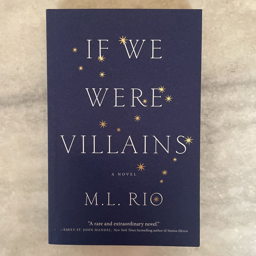 If We Were Villains - Sprayed Edges by M.L. Rio, Paperback