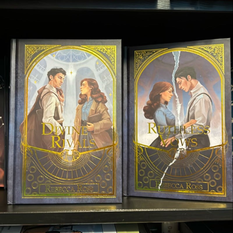 Divine Rivals & Ruthless Vows Signed Bookish Box Editions by