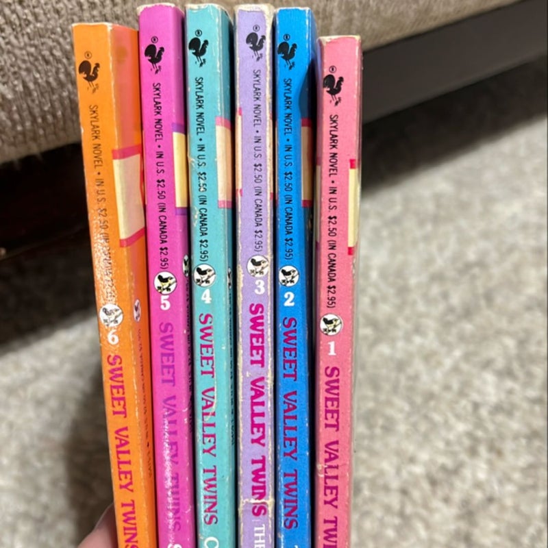 Sweet Valley Twins (set of 6)