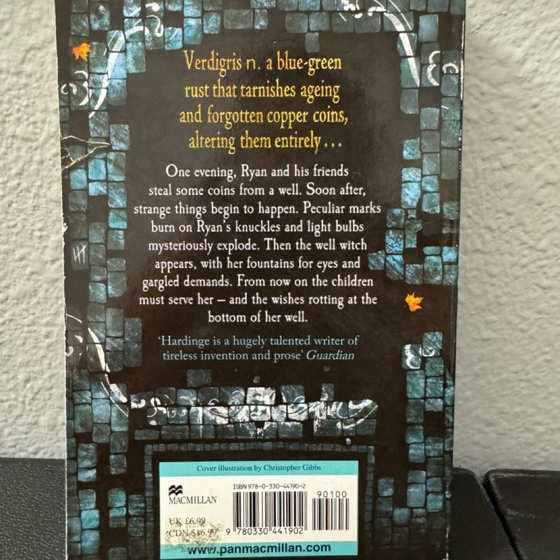 Verdigris Deep- paperback like new