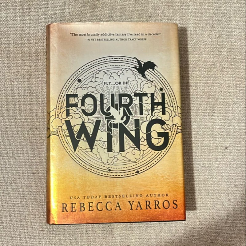 Fourth Wing (1st Edition w/Sprayed Edges)