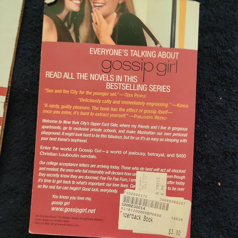 You're the One That I Want (Gossip Girl, Book 6)