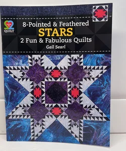 Eight Pointed Feathered Stars