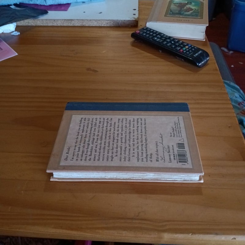 A Series of Unfortunate Events #1: the Bad Beginning