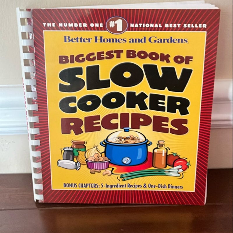 Biggest Book of Slow Cooker Recipes