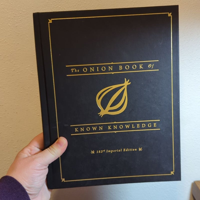 The Onion Book of Known Knowledge