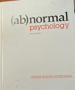 (Ab)normal psychology 