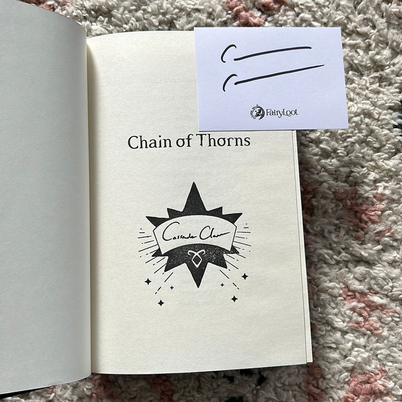 Chain of Thorns - Fairyloot Exclusive Edition
