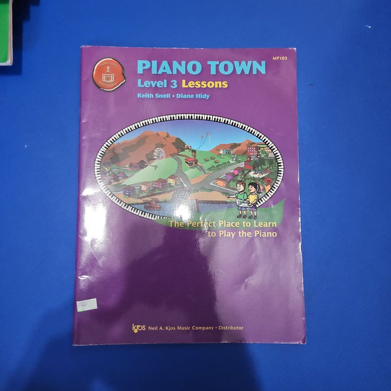 Piano Town - Level 3 Lessons