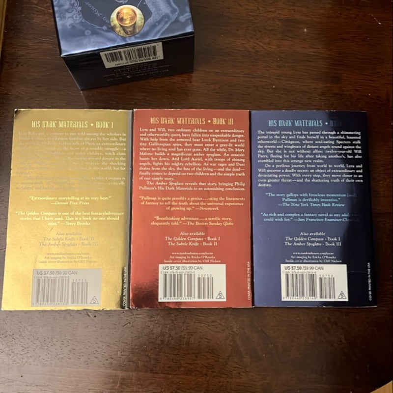 His Dark Materials 3-Book Paperback Boxed Set