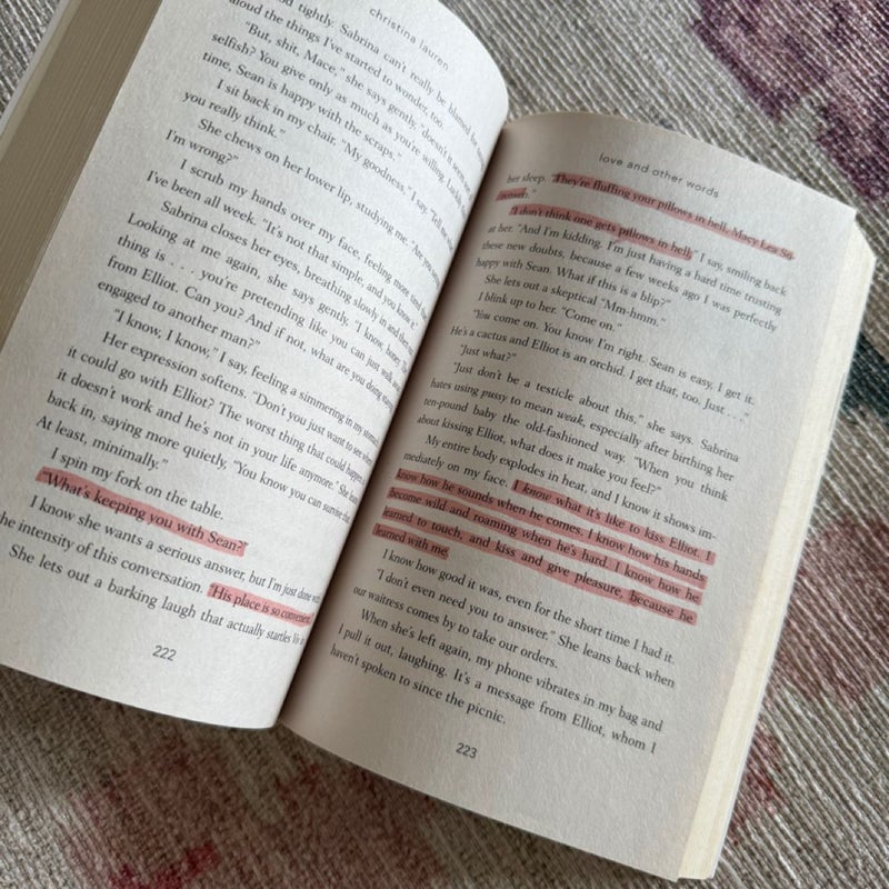 Love and other words