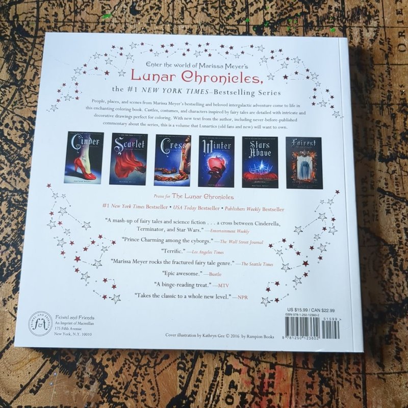 The Lunar Chronicles Coloring Book