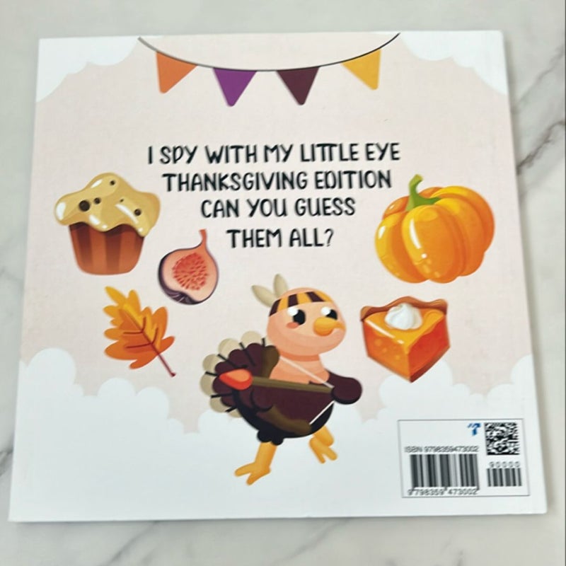 I Spy with My Little Eye Thanksgiving Book for Kids Ages 2-5