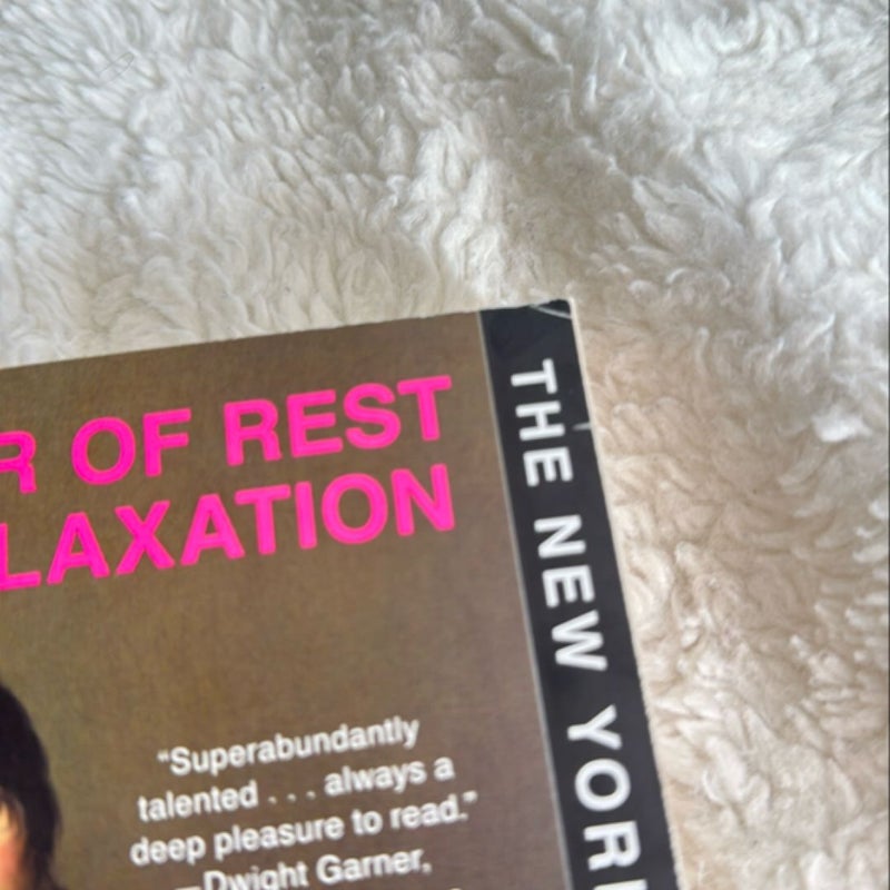 My Year of Rest and Relaxation