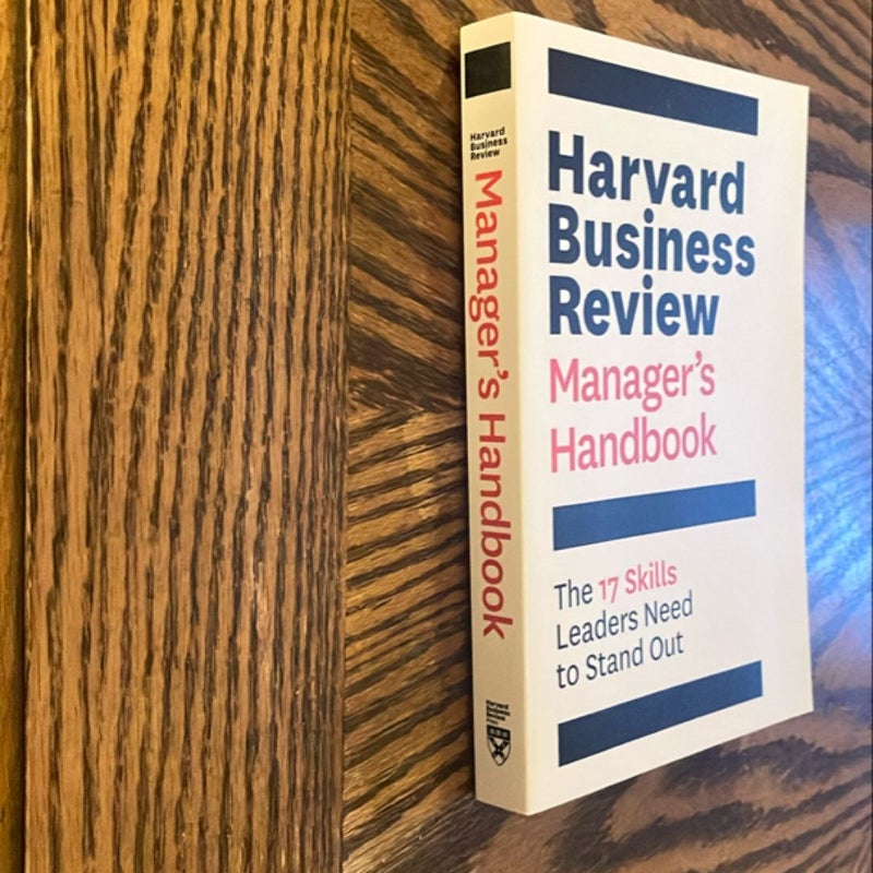 Harvard Business Review Manager's Handbook