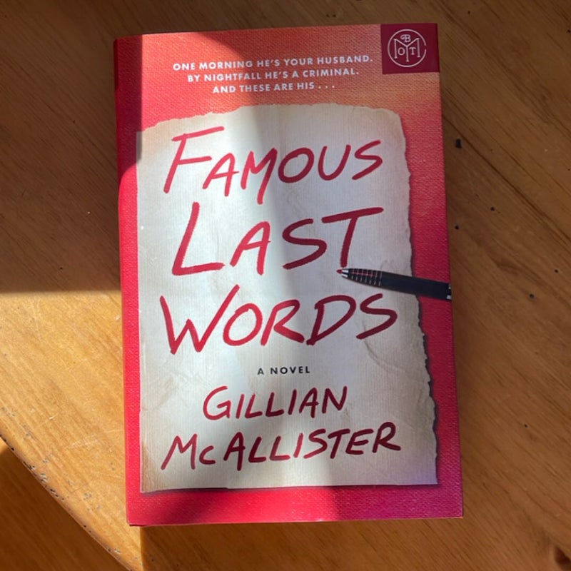 Famous Last Words