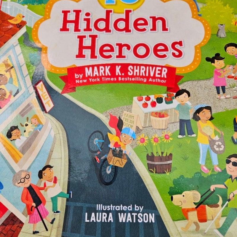 10 hidden heroes. Seek and find