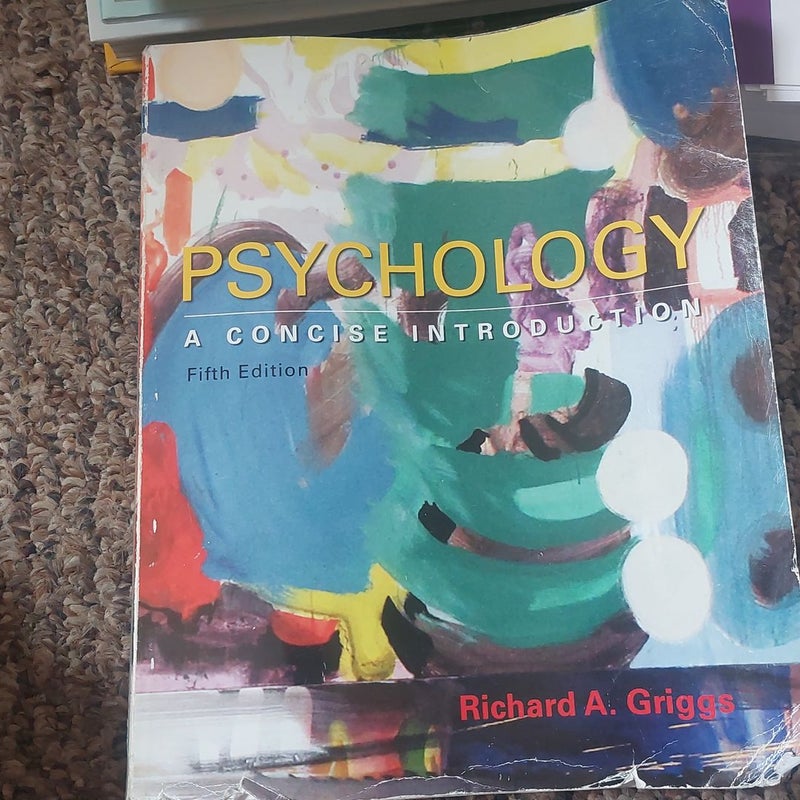 Psychology: a Concise Introduction