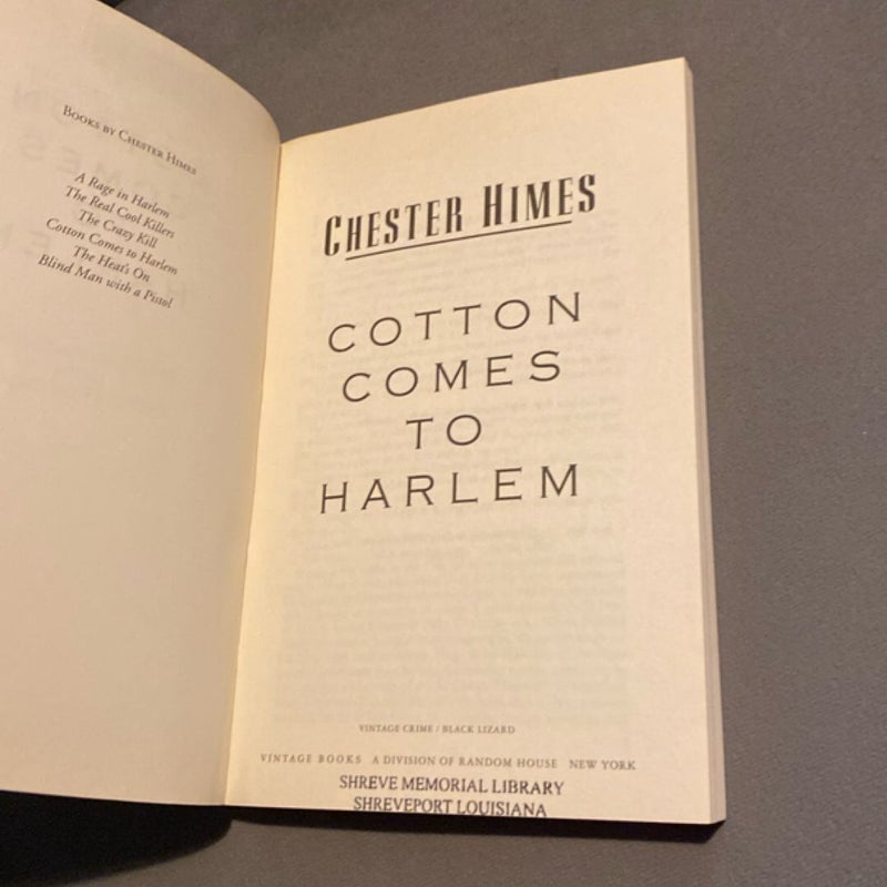 Cotton Comes to Harlem