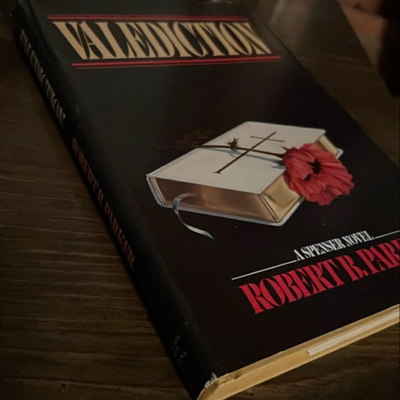 Spenser Ser.: Valediction by Robert Parker (1984, Hardcover)