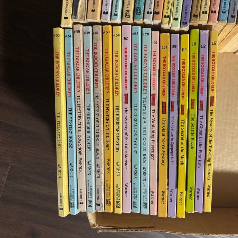 Boxcar Children 40 book lot