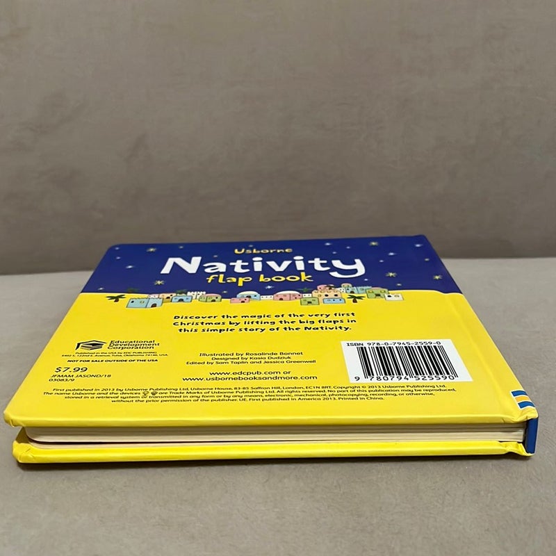 Usborne Nativity flap book 