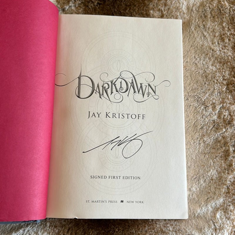 Darkdawn *SIGNED* *First Edition First Printing*