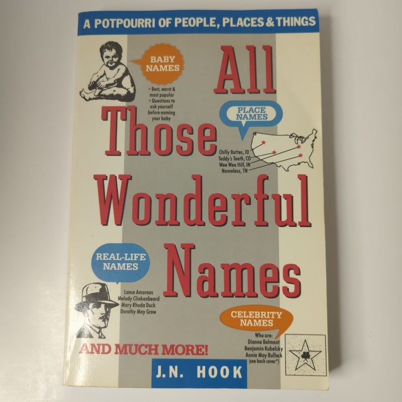 All Those Wonderful Names