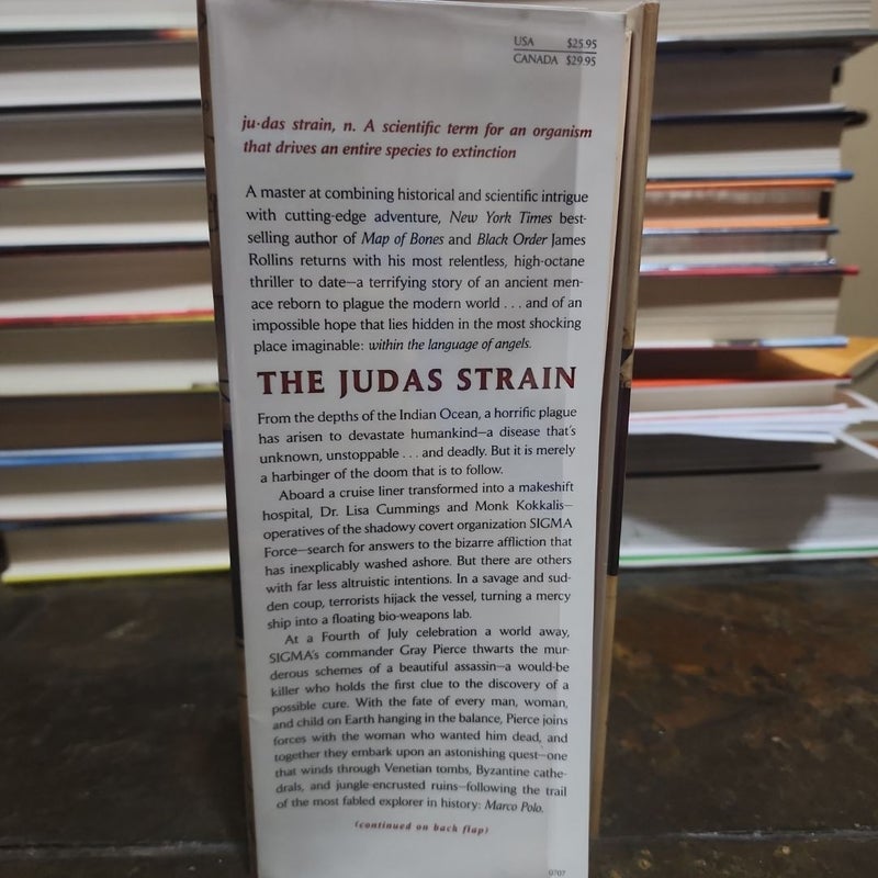 The Judas Strain ~ SIGNED 