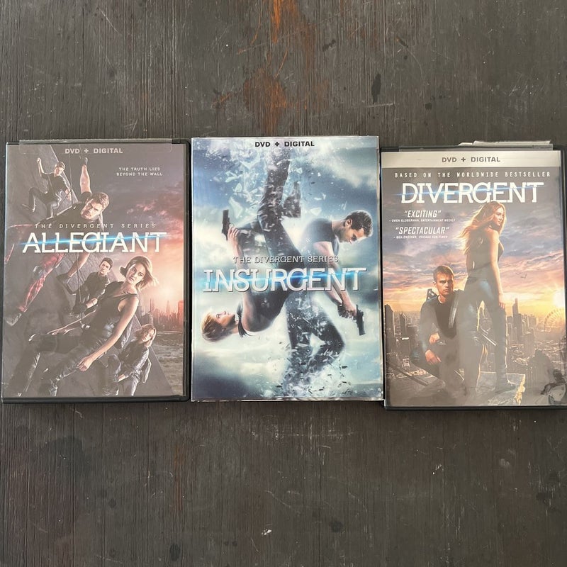 The Divergent DVD Set *TESTED*