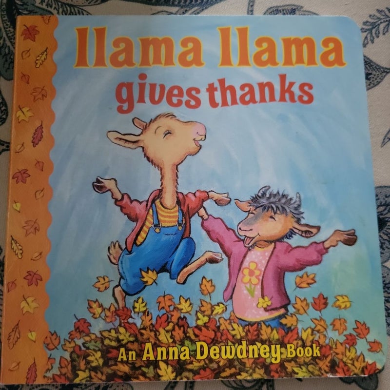 Llama llama Gives Thanks