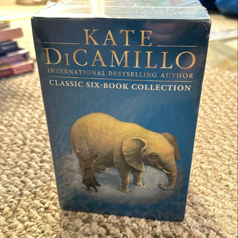 Kate DiCamillo Classic Six-Book Collection: Tales of Despereaux, Edward Tulane, Flora & Ulysses, Winn Dixie, Magician’s Elephant, Tiger Rising