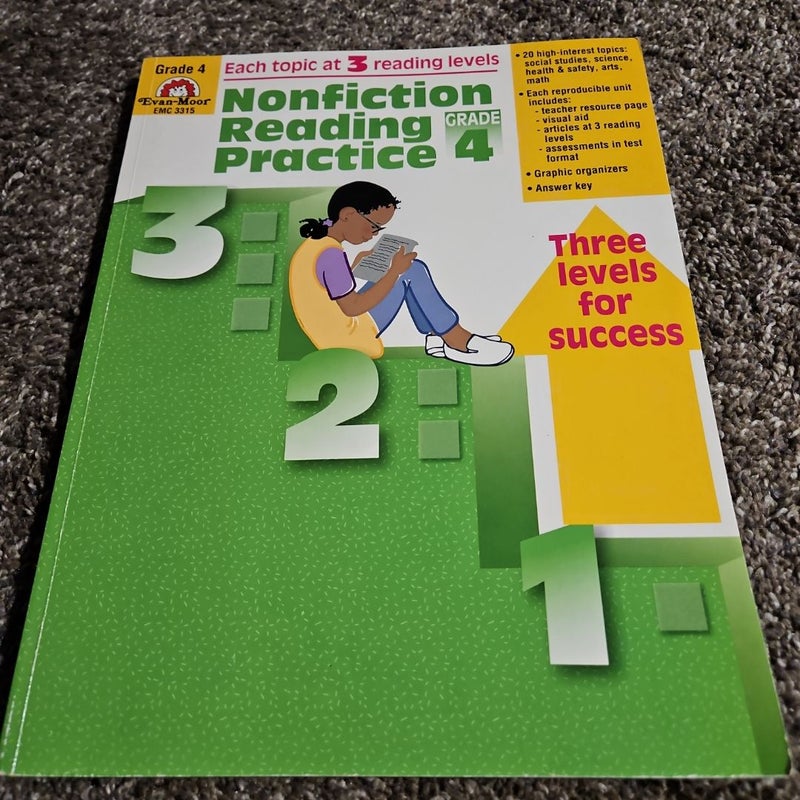 Nonfiction Reading Practice, Grade 4