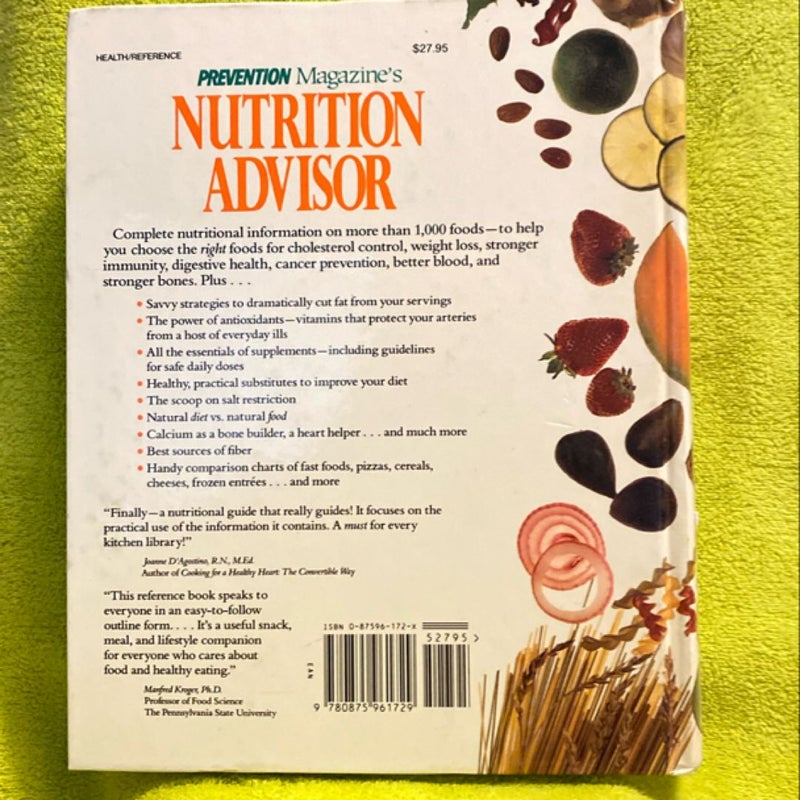 Prevention Magazine's Nutrition Advisor