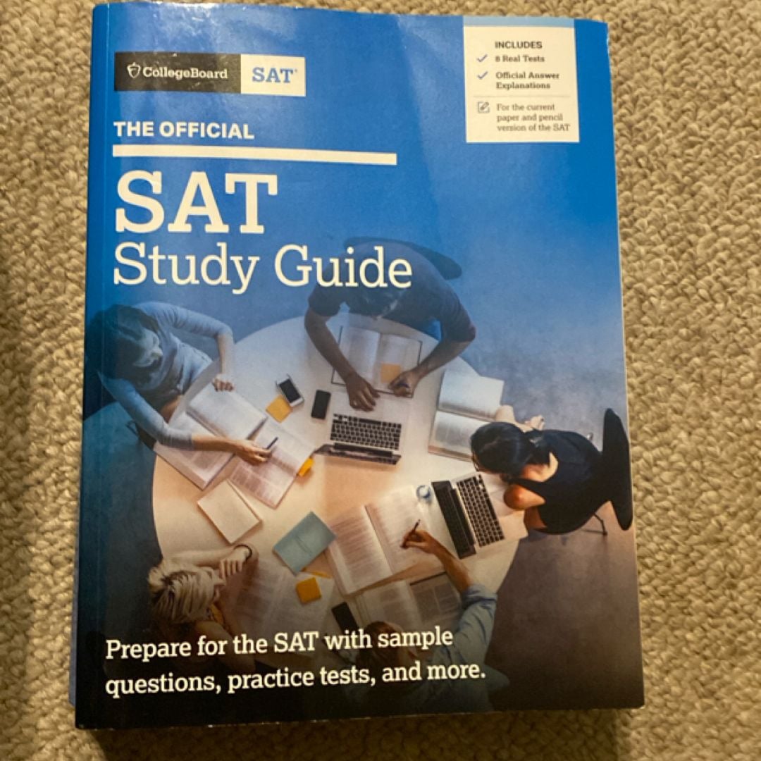 Official SAT Study Guide 2020 Edition by The College Board, Paperback ...