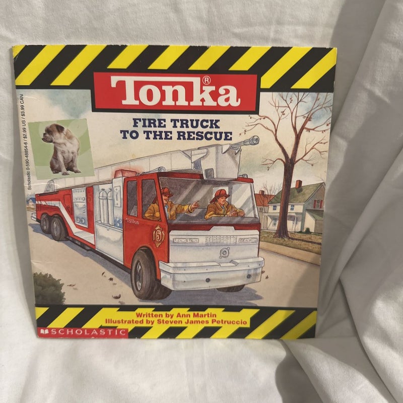 Tonka Fire Truck to the Rescue