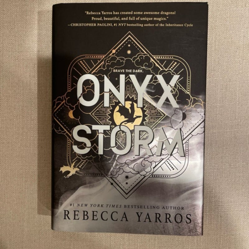 SIGNED Onyx Storm